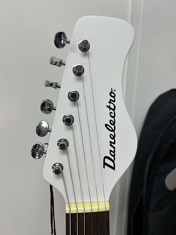 Danelectro Coral Sitar Reissue - White Crackle - Brand New with Free Gigbag