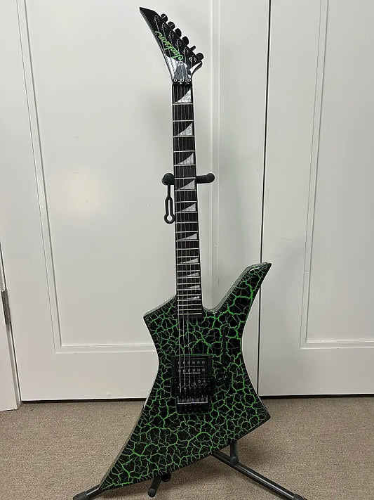 Jackson Pro Series Brandon Ellis Signature Electric Guitar - Kelly Green Crackle