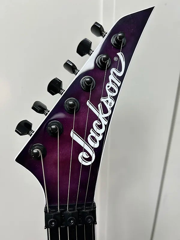 Jackson Pro Plus Series Dinky DKAQ - Transparent Purple Burst