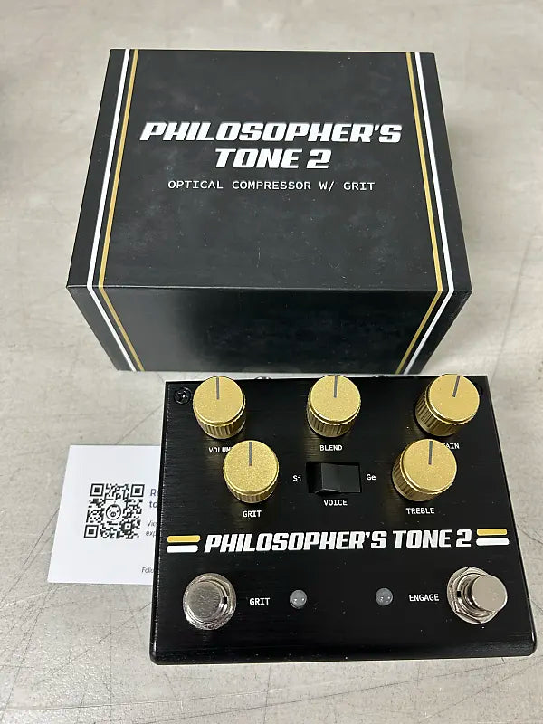 Pigtronix Philosopher’s Tone 2 Optical Compressor Pedal