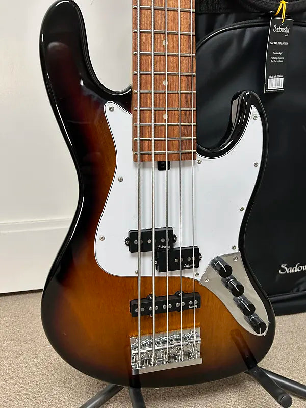 Sadowsky MetroExpress Hybrid P/J Bass 5-String with Pau Ferro Fretboard - Tobacco Burst