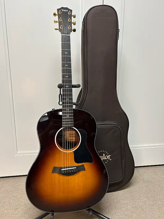 Taylor 50th Anniversary 217e-SB Plus LTD Acoustic Electric Guitar - Tobacco Sunburst