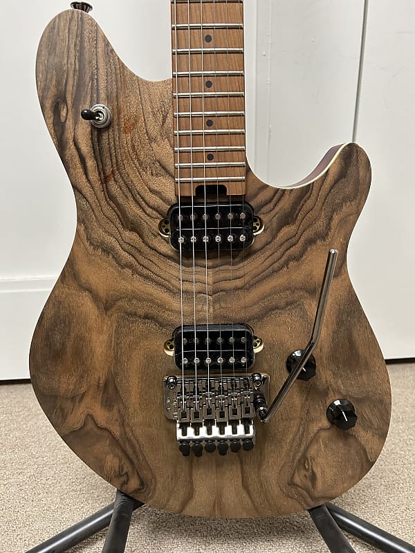 EVH Wolfgang WG Exotic Electric Guitar - Black Walnut Natural