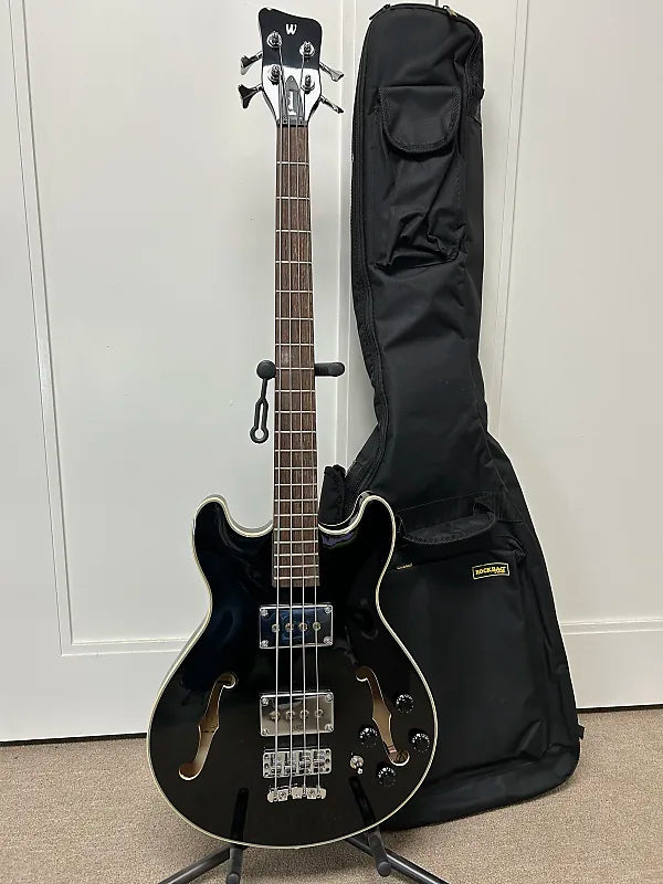 Warwick RockBass Star Bass 4 String Semi Hollowbody - Black