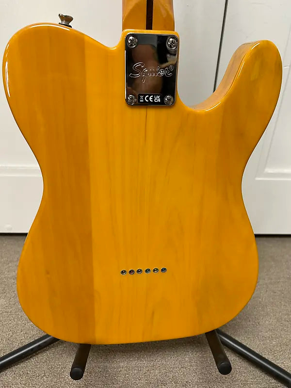 LEFTY Squier Classic Vibe '50s Telecaster Guitar Butterscotch Blonde - Left Handed