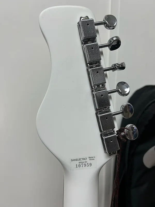 Danelectro Coral Sitar Reissue - White Crackle - Brand New with Free Gigbag