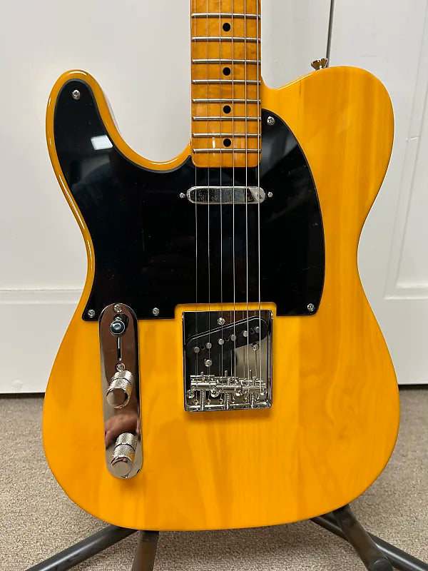 LEFTY Squier Classic Vibe '50s Telecaster Guitar Butterscotch Blonde - Left Handed