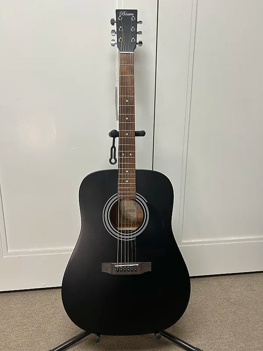 Barcelona D500 B Beginners Acoustic Guitar - Black