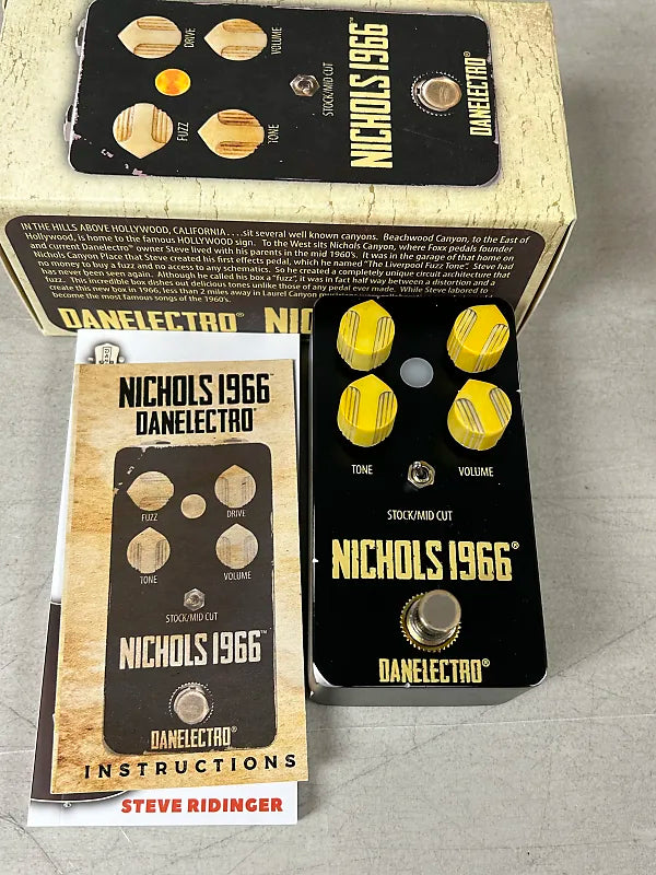 Danelectro Nichols 1966 Fuzz Pedal