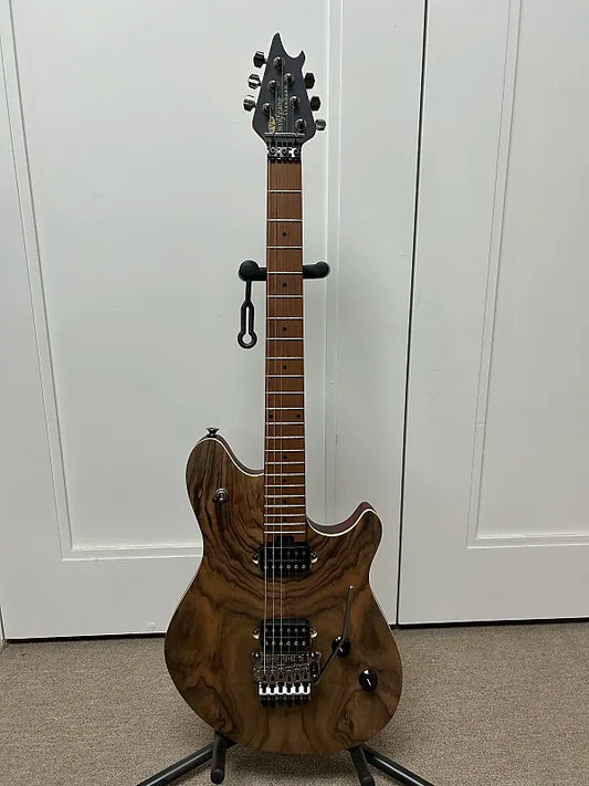 EVH Wolfgang WG Exotic Electric Guitar - Black Walnut Natural