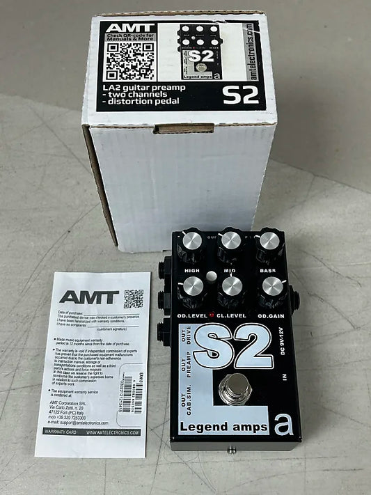 AMT Electronics Legend Amp II S2 Distortion Pedal