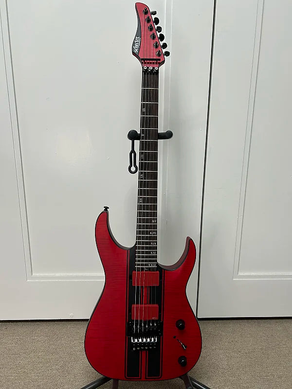 Schecter Banshee GT FR Electric Guitar - Satin Trans Red