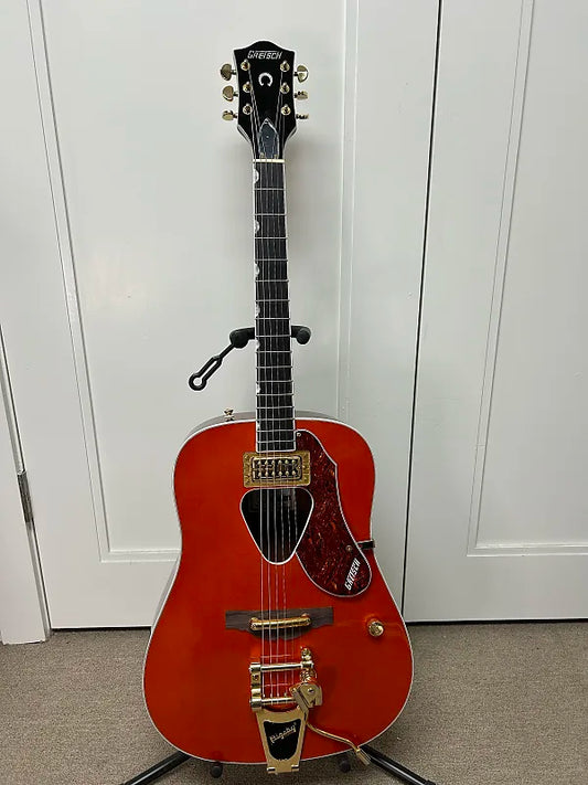 Gretsch G5034TFT Rancher Acoustic with Fideli-Tron Pickup and Bigsby Tailpiece - Savannah Sunset