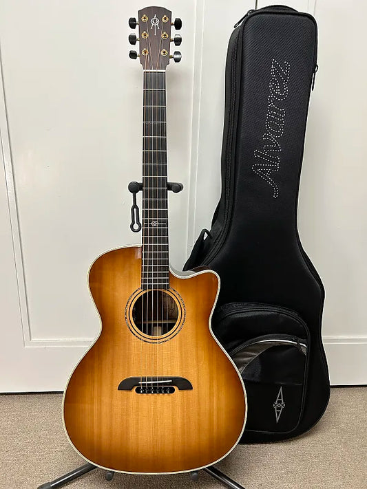 Alvarez Yairi Masterworks Series GYM70CE Acoustic Guitar with Electronics - Shadowburst