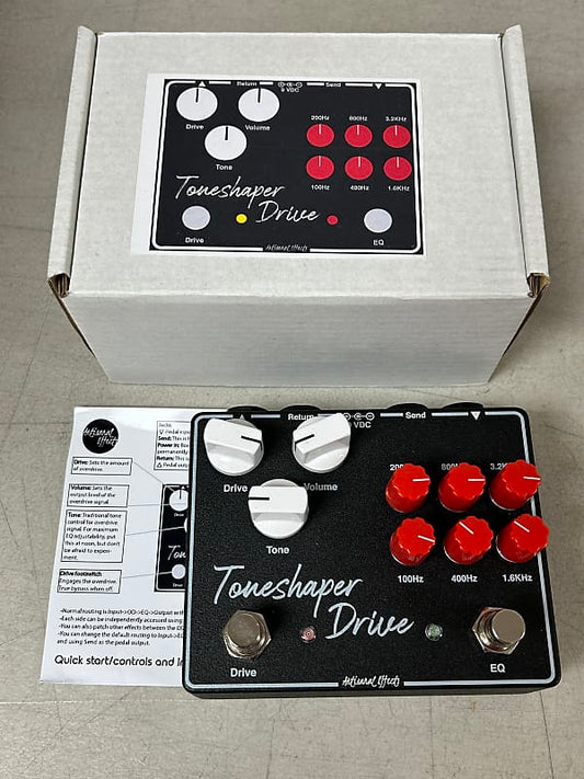 Artisanal Effects Toneshaper EQ & Overdrive Pedal