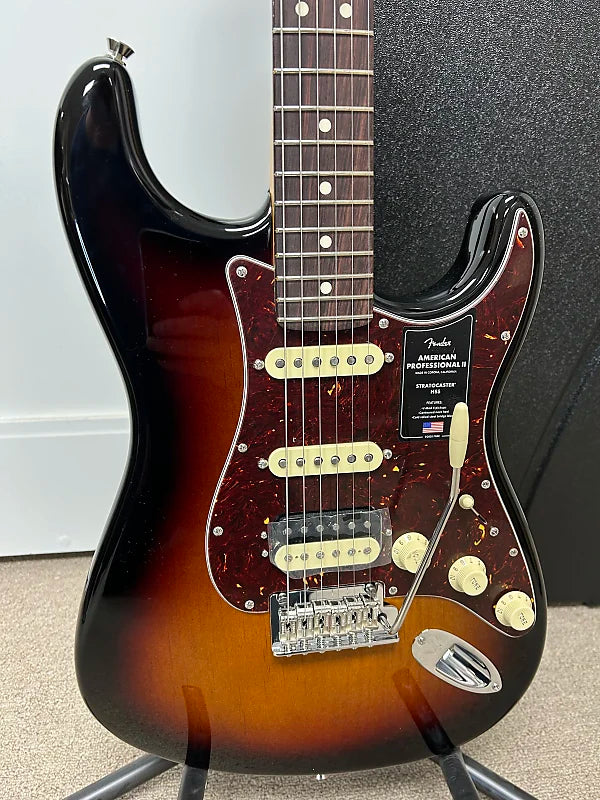 Fender American Professional II Stratocaster HSS with Rosewood Fretboard - 3-Color Sunburst