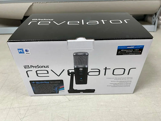 PreSonus Revelator USB-C Microphone with StudioLive Voice Effects Processing