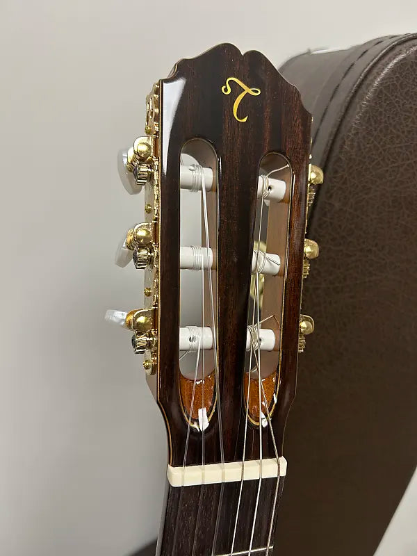 Takamine TC132SC Classical Series Nylon String Concert Cutaway Acoustic/Electric Guitar Left Handed - Natural Gloss