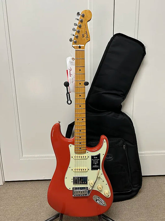 Fender Player Plus Stratocaster HSS with Maple Fretboard - Fiesta Red