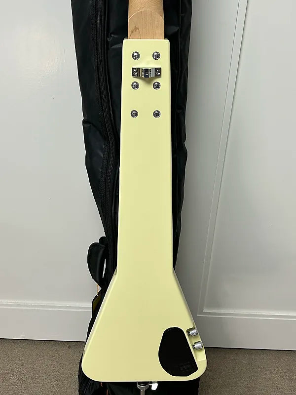 Warwick Rockbass Triumph Lite Electric Upright Bass Guitar - Solid Creme White High Polish