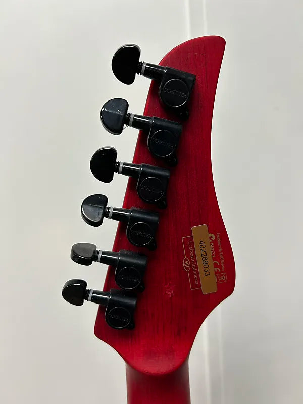 Schecter Banshee GT FR Electric Guitar - Satin Trans Red